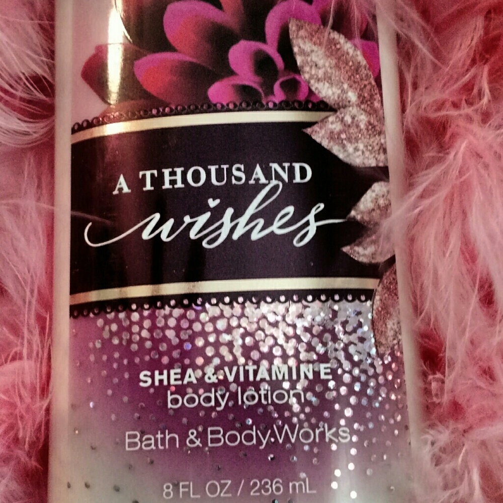 A Thousand Wishes Bath and Body Works lotion